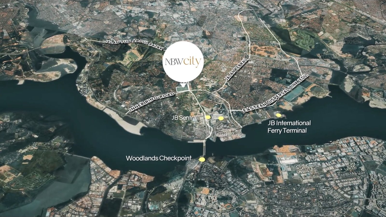 Veranda Residences location map, Johor Bahru