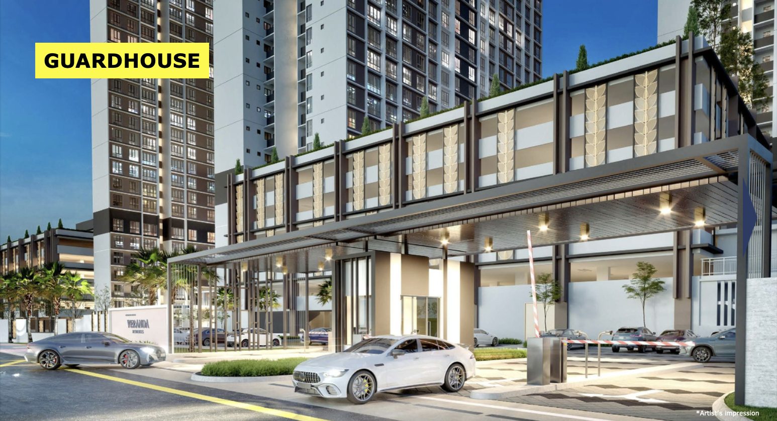 Veranda Residences Phase 2 guardhouse