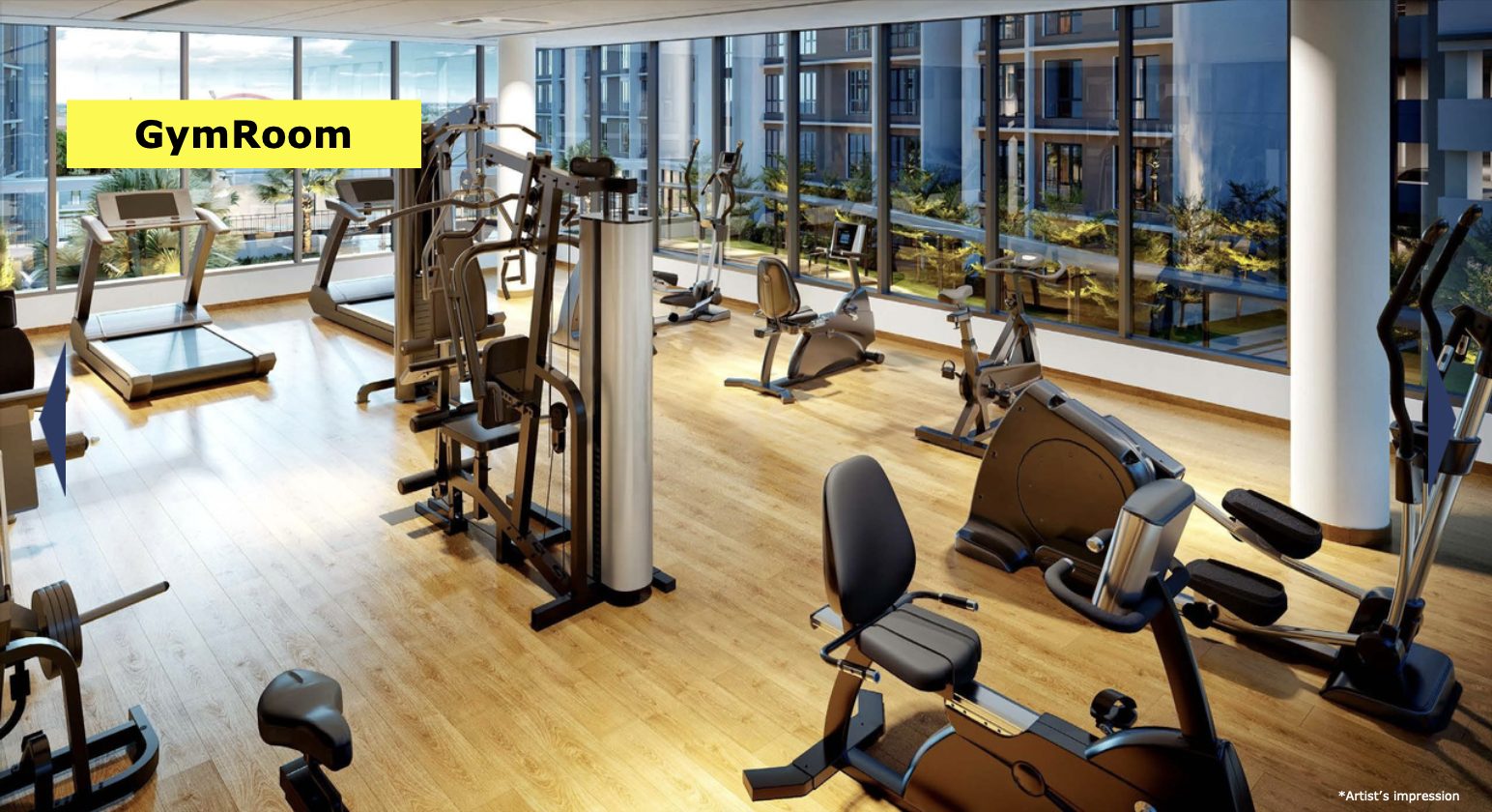 Veranda Residences Phase 2 gym room