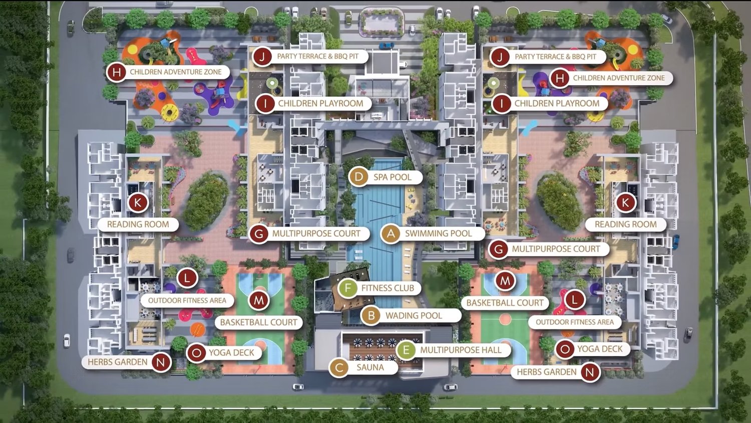 Veranda Residences Phase 2 facility site plan